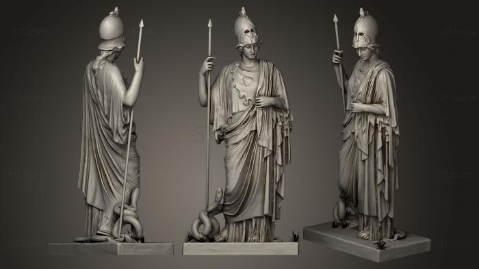 Статуи античные и исторические Афина